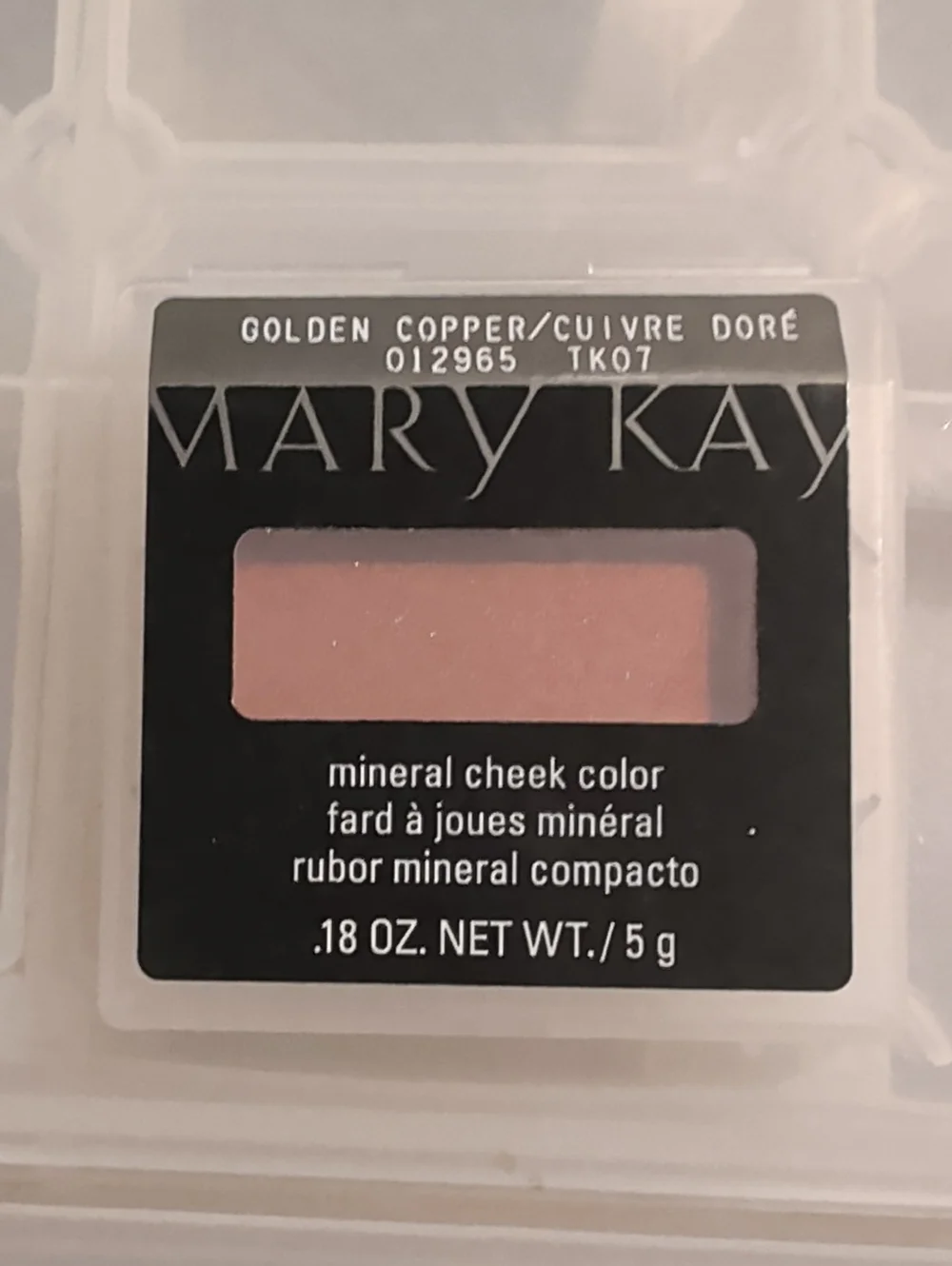 Mary Kay Mineral Cheek Color - Golden Copper Pink